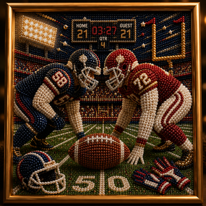 🔥 LSAT DAY 75% OFF 🏆🏈 Sports Legacy™ Pearl Art Collection