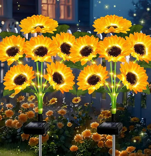 🌞Solar LED Sunflower Garden Lights-29.6inch/74cm