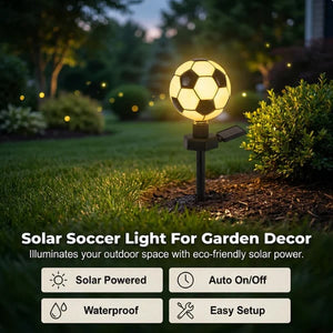 Fun Sporty Solar Light for Garden Decoration✨