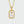 S925 Sterling Silver Gold-Plated Twelve Constellation Mother-of-Pearl Necklace | Dainty Zodiac Pendant with Blue Zircon